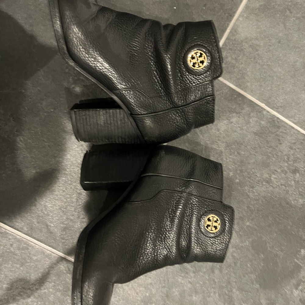 Tory Burch black booties